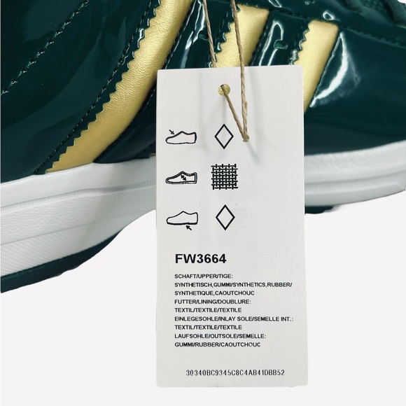 Adidas Pro Model 2G SVSM Low Cut Basketball Shoes Green/Gold FW3664 - Picture 11 of 11